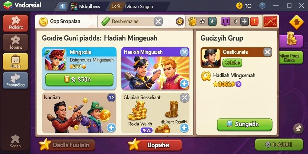 77lucks - Mode multiplayer yang memungkinkan kompetisi dengan teman.
