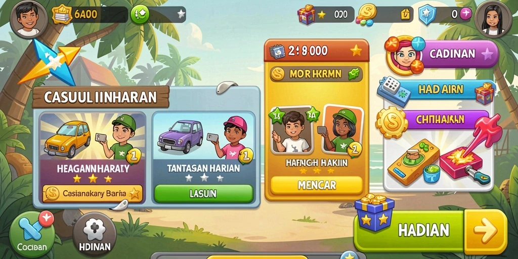 idrok - Gameplay seru dengan berbagai mode yang bisa dipilih.